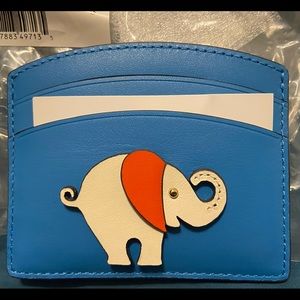 Kate Spade Card Holder in Oceanside w/ Elephant